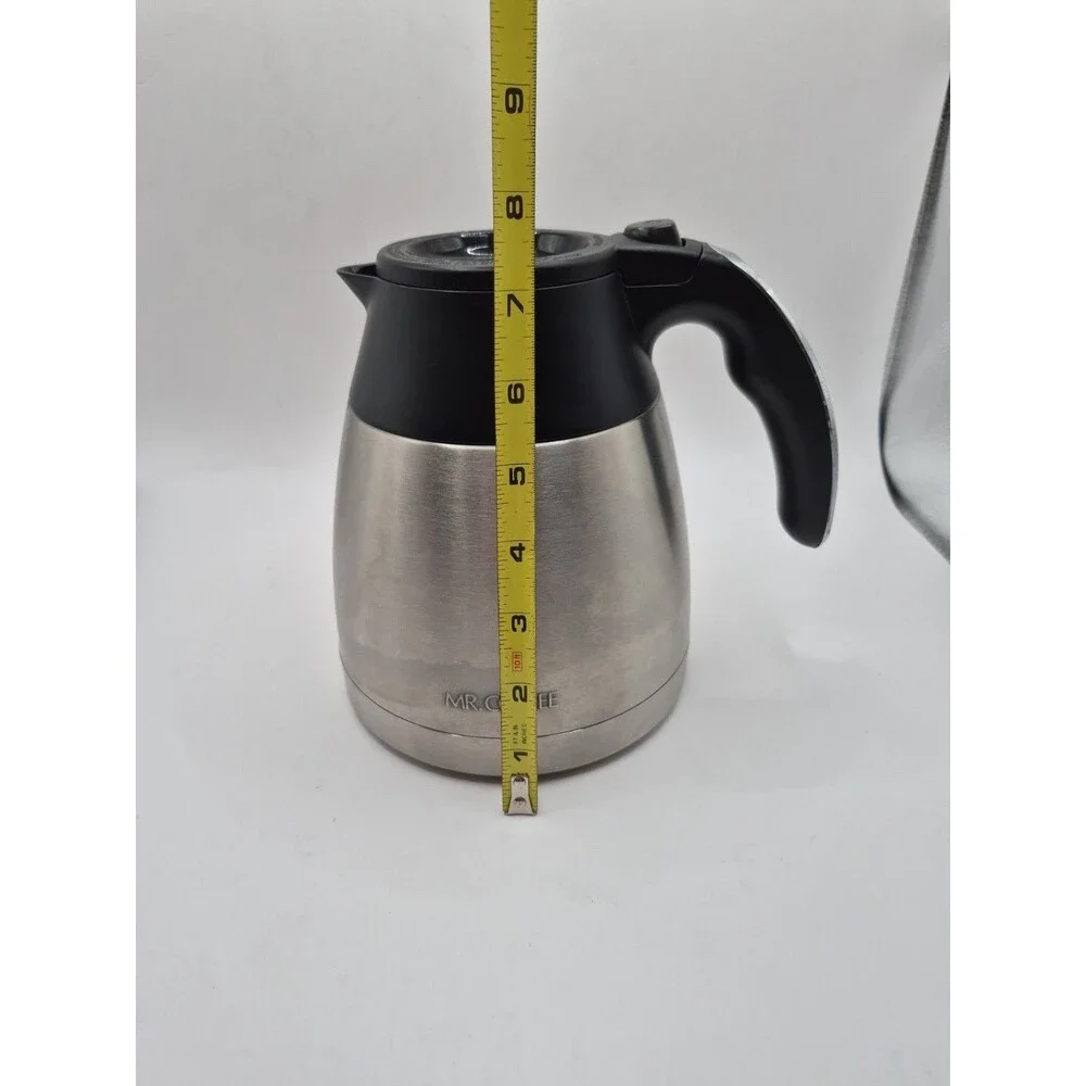 Mr. Coffee Stainless Thermal Carafe & Lid 8 Cup Replacement Part BVMC-SJX33GT